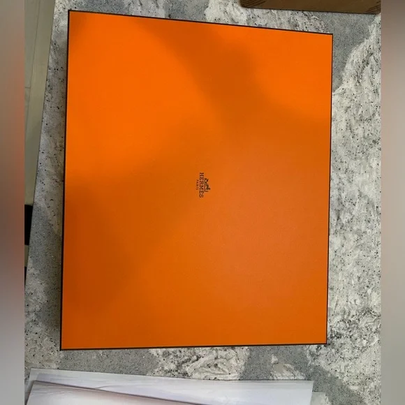 Hermes Avalon III Blanket in Coco / Camomille - Picture 6 of 14